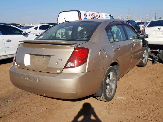 1G8AL58BX6Z135435 - 2006 SATURN ION LEVEL GOLD photo 4