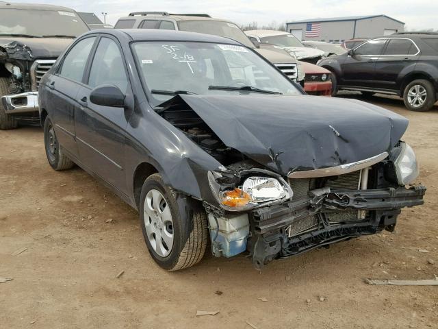 KNAFE222295660821 - 2009 KIA SPECTRA EX BLACK photo 1