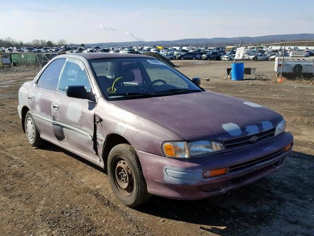 JF1GC2449PK523892 - 1993 SUBARU IMPREZA L GRAY photo 1