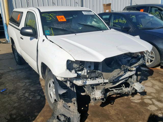 5TFNX4CN2DX025866 - 2013 TOYOTA TACOMA WHITE photo 1