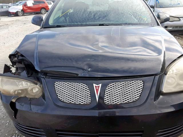 1G2AL18F587218789 - 2008 PONTIAC G5 BLACK photo 7