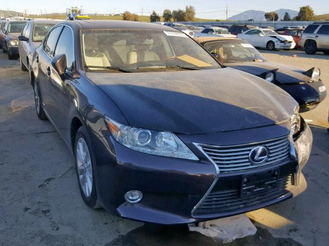 JTHBW1GG7E2060285 - 2014 LEXUS ES 300H BROWN photo 1