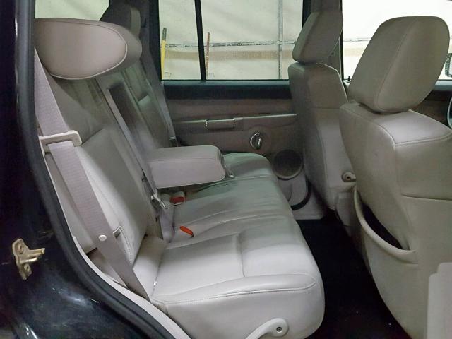 1J8HG58P77C598991 - 2007 JEEP COMMANDER BLACK photo 6