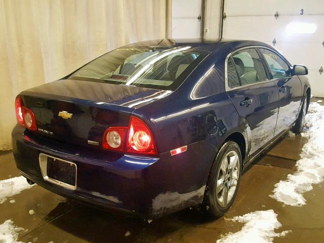 1G1ZC5E04AF199209 - 2010 CHEVROLET MALIBU 1LT 蓝色 照片 4