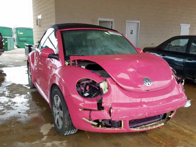 3VWRF31Y16M315873 - 2006 VOLKSWAGEN NEW BEETLE Rosa Foto 1
