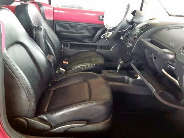 3VWRF31Y16M315873 - 2006 VOLKSWAGEN NEW BEETLE Rosa Foto 5
