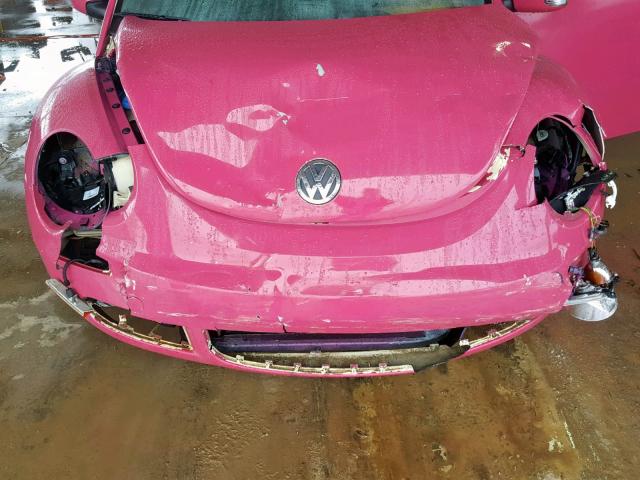 3VWRF31Y16M315873 - 2006 VOLKSWAGEN NEW BEETLE Rosa Foto 7