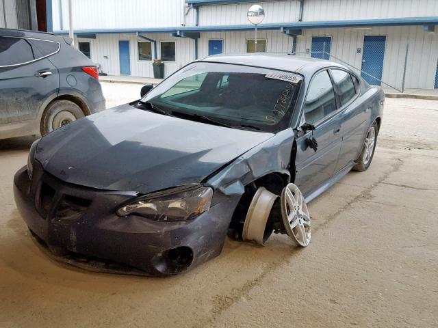 2G2WR554X61102657 - 2006 PONTIAC GRAND PRIX BLUE photo 2