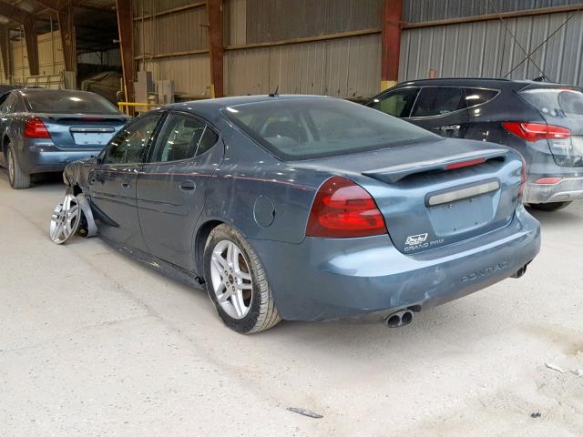 2G2WR554X61102657 - 2006 PONTIAC GRAND PRIX BLUE photo 3