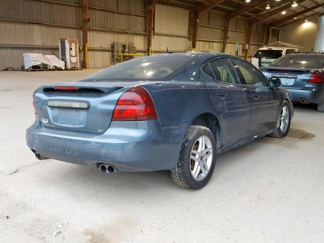 2G2WR554X61102657 - 2006 PONTIAC GRAND PRIX BLUE photo 4