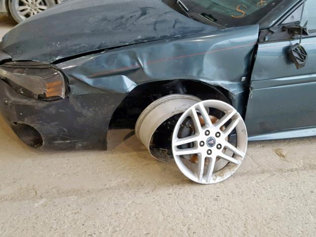 2G2WR554X61102657 - 2006 PONTIAC GRAND PRIX BLUE photo 9