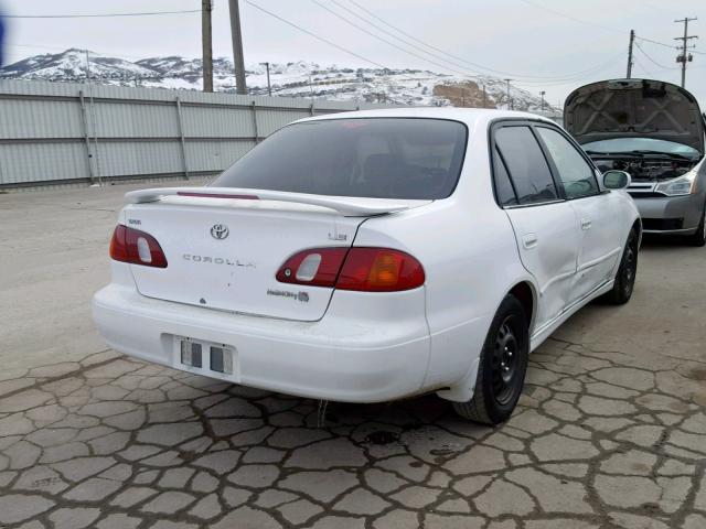 1NXBR18E4XZ210023 - 1999 TOYOTA COROLLA VE WHITE photo 4