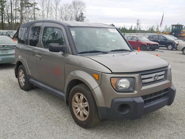 5J6YH18728L011735 - 2008 HONDA ELEMENT EX GRAY photo 1