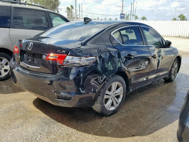 19VDE1F34DE005475 - 2013 ACURA ILX 20 BLACK photo 4