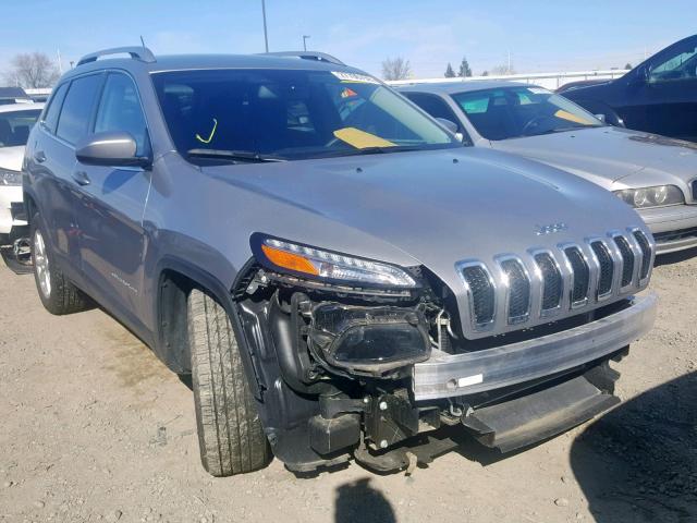 1C4PJLCX7JD576779 - 2018 JEEP CHEROKEE L SILVER photo 1