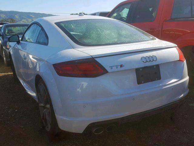 TRUC1AFV3H1008396 - 2017 AUDI TTS WHITE photo 3