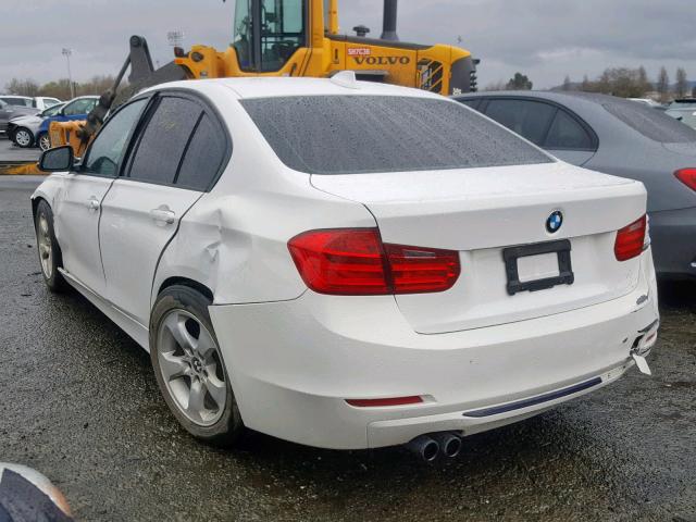 WBA3C1C57EK111977 - 2014 BMW 328 I SULE WHITE photo 3