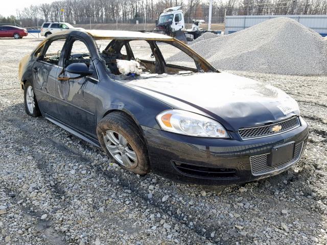 2G1WA5E38E1128434 - 2014 CHEVROLET IMPALA LIM BLACK photo 1