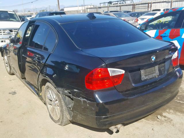 WBAVC53587FZ77909 - 2007 BMW 328 I SULE BLACK photo 3