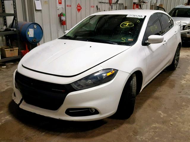 1C3CDFBA4DD299179 - 2013 DODGE DART SXT WHITE photo 2