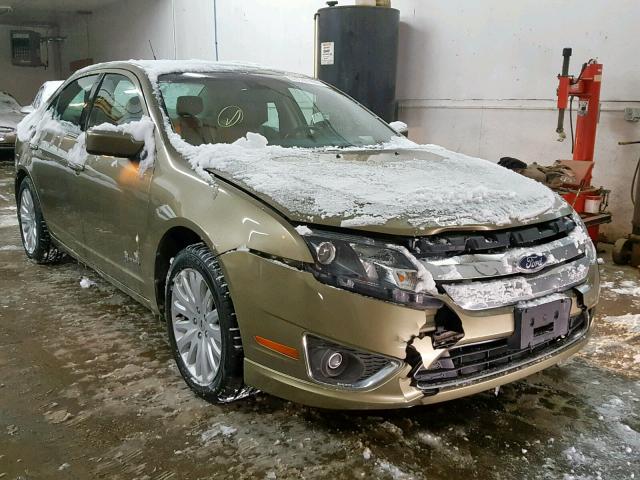 3FADP0L30CR270861 - 2012 FORD FUSION HYB BROWN photo 1