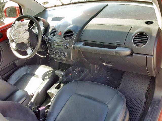 3VWPW31C18M503260 - 2008 VOLKSWAGEN NEW BEETLE წითელი ფოტო 9