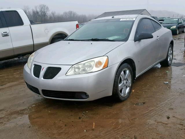 1G2ZH18N474199910 - 2007 PONTIAC G6 GT SILVER photo 2