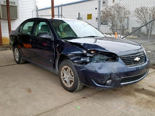 1G1ZS51F06F157270 - 2006 CHEVROLET MALIBU LS BLUE photo 1