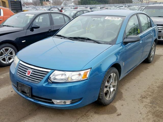 1G8AL52F55Z146398 - 2005 SATURN ION LEVEL BLUE photo 2