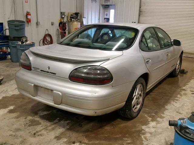 1G2WK52JX3F142899 - 2003 PONTIAC GRAND PRIX GRAY photo 4
