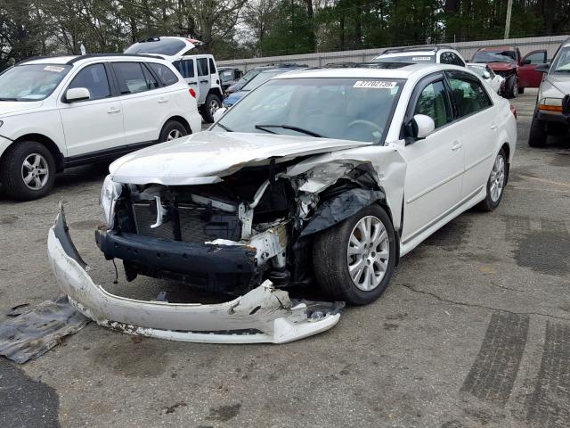 4T1BK3DBXBU421778 - 2011 TOYOTA AVALON BAS WHITE photo 2