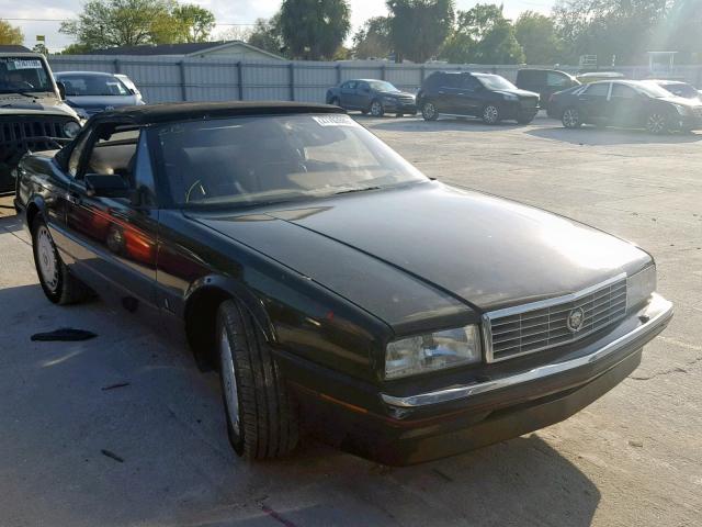 1G6VS3384MU125684 - 1991 CADILLAC ALLANTE BLACK photo 1