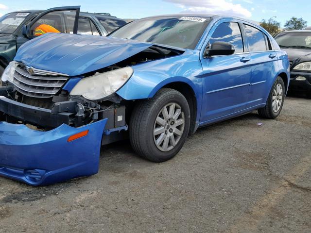 1C3LC46KX8N185763 - 2008 CHRYSLER SEBRING LX BLUE photo 2