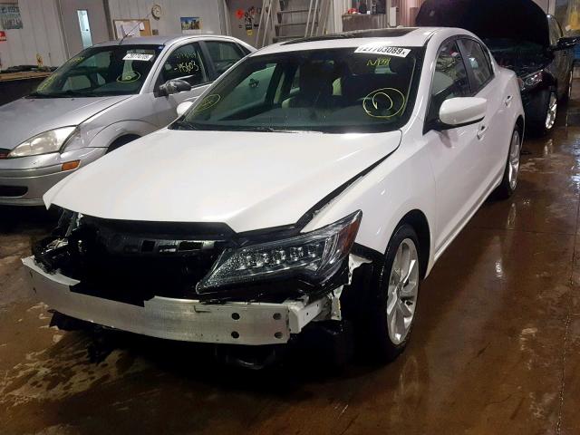 19UDE2F73GA008313 - 2016 ACURA ILX PREMIU WHITE photo 2