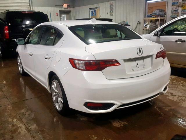 19UDE2F73GA008313 - 2016 ACURA ILX PREMIU WHITE photo 3