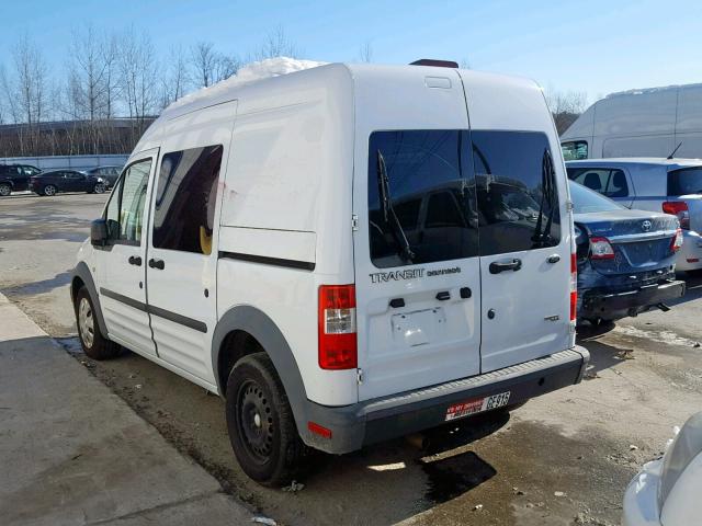 NM0LS6AN6DT135845 - 2013 FORD TRANSIT CO WHITE photo 3