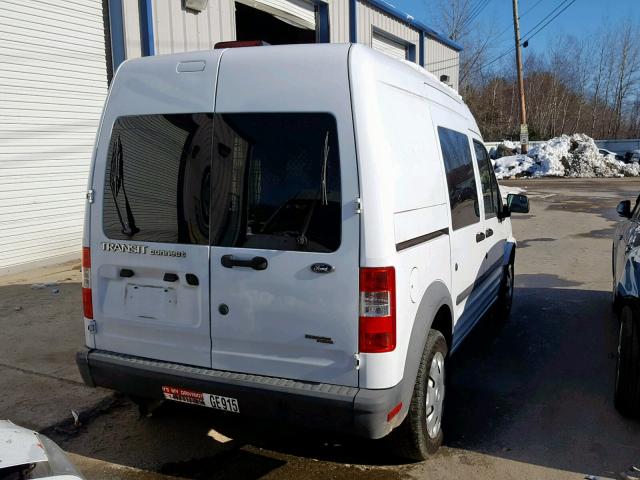 NM0LS6AN6DT135845 - 2013 FORD TRANSIT CO WHITE photo 4