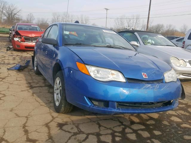 1G8AN12FX4Z104343 - 2004 SATURN ION LEVEL BLUE photo 1
