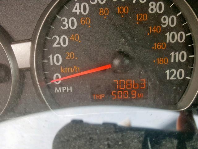 1G8AN12FX4Z104343 - 2004 SATURN ION LEVEL BLUE photo 8