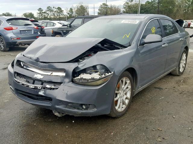 1G1ZK57769F244675 - 2009 CHEVROLET MALIBU LTZ GRAY photo 2