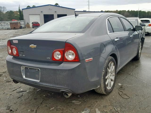 1G1ZK57769F244675 - 2009 CHEVROLET MALIBU LTZ GRAY photo 4