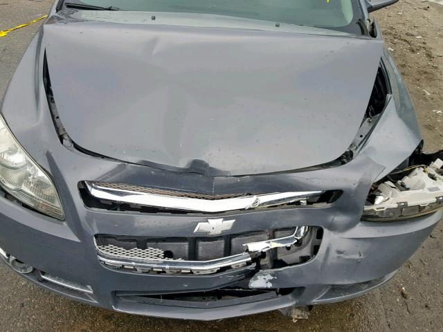 1G1ZK57769F244675 - 2009 CHEVROLET MALIBU LTZ GRAY photo 7