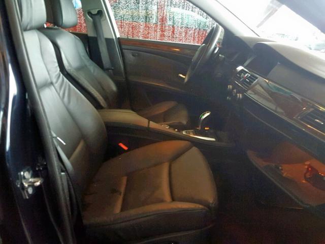 WBANW53569CT55577 - 2009 BMW 550 I BLACK photo 5