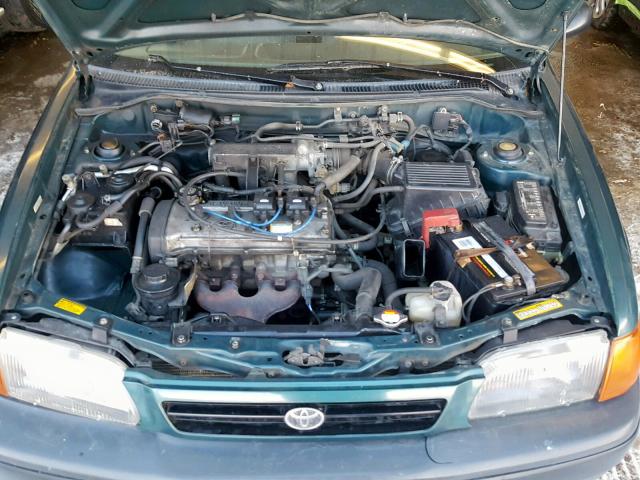 JT2AC52L1V0201597 - 1997 TOYOTA TERCEL CE GREEN photo 7