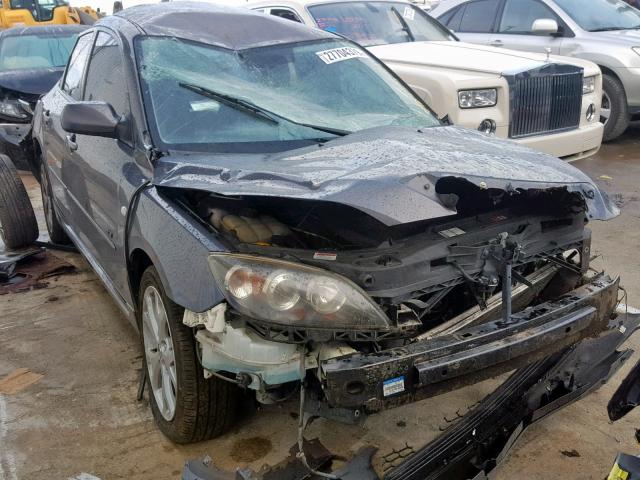 JM1BK343771667614 - 2007 MAZDA 3 HATCHBAC GRAY photo 1