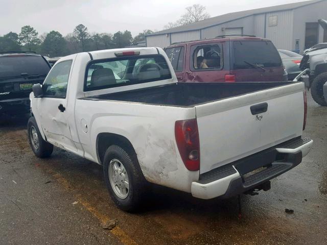 1GCCS149178215078 - 2007 CHEVROLET COLORADO WHITE photo 3