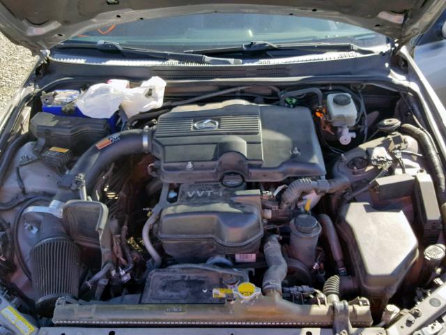 JTHBD192130075459 - 2003 LEXUS IS 300 SILVER photo 7