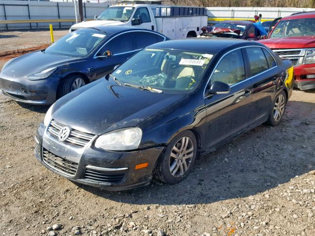 3VWAL71K69M056164 - 2009 VOLKSWAGEN JETTA TDI BLACK photo 2