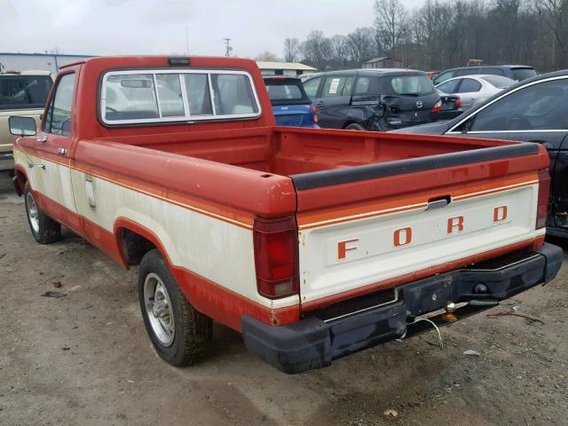 1FTBR10S2DUC08692 - 1983 FORD RANGER TWO TONE photo 3