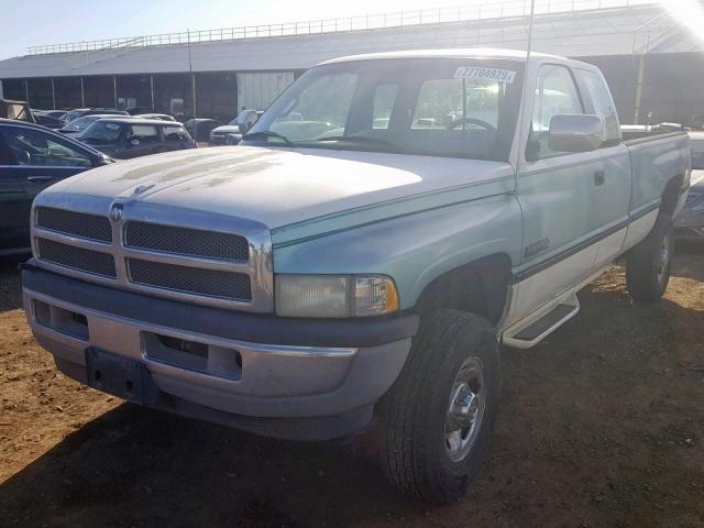 3B7KF23CXTM144889 - 1996 DODGE RAM 2500 WHITE photo 2